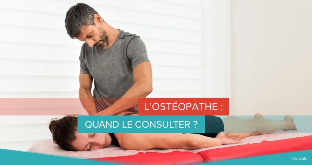 ostéopathe quand consulter